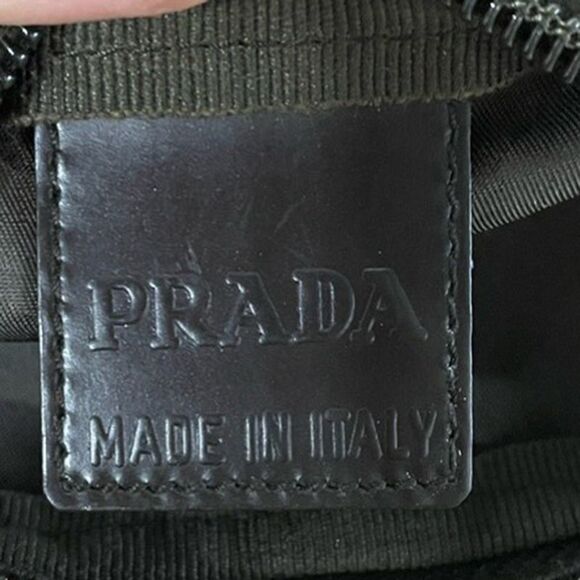 Prada Pouch in Olive Green Nylon